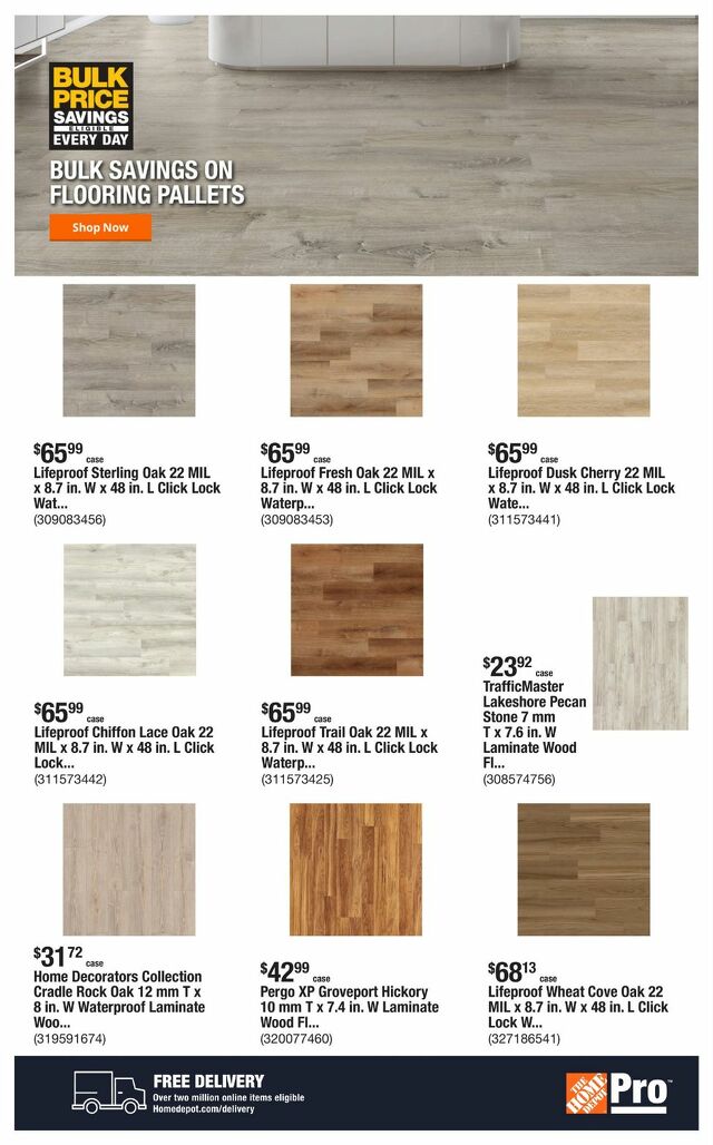 Catalogue Home Depot from 10/21/2024