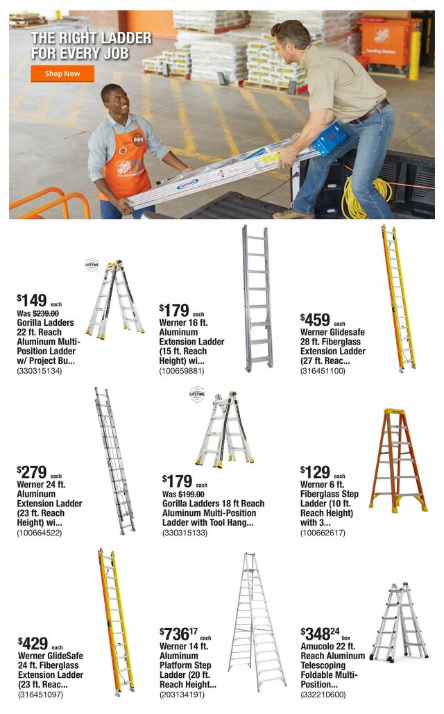 Catalogue Home Depot from 10/28/2024