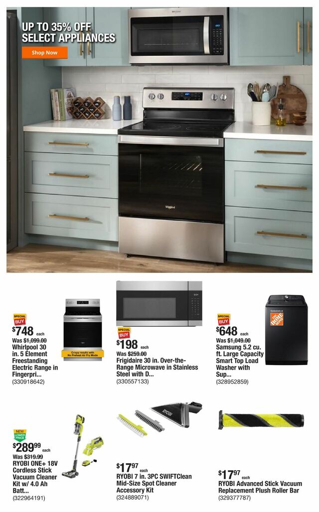Catalogue Home Depot from 10/31/2024