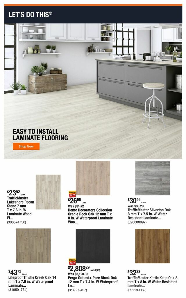 Catalogue Home Depot from 11/11/2024