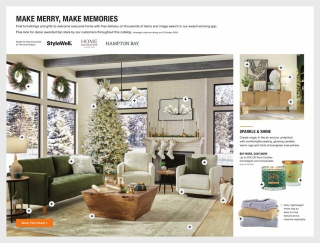 Catalogue Home Depot from 11/18/2024