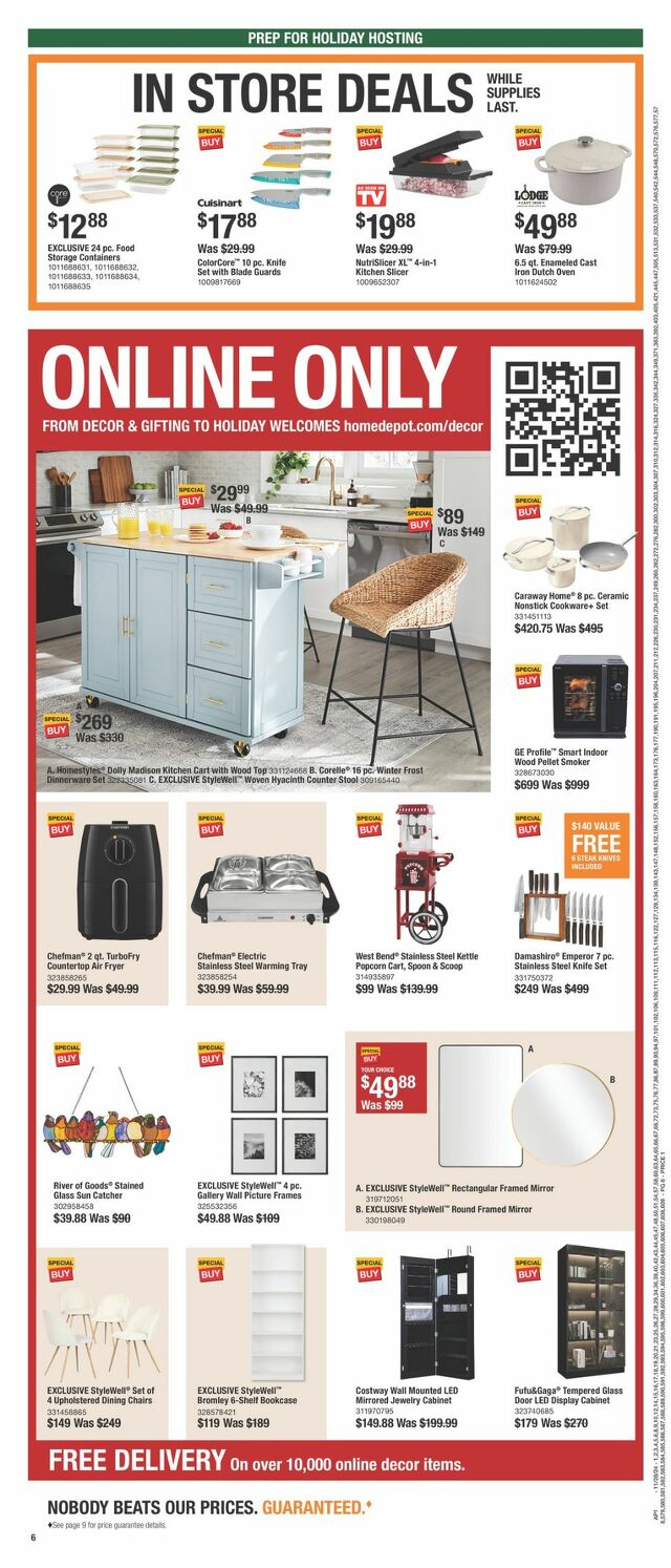 Catalogue Home Depot from 11/28/2024