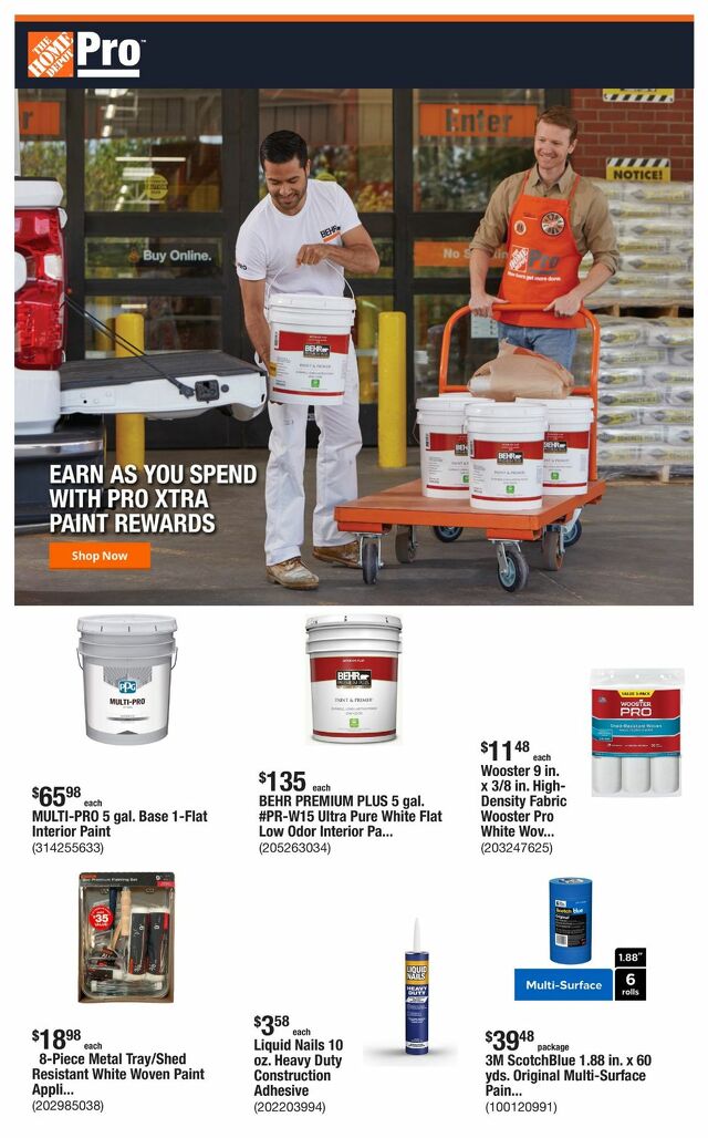 Catalogue Home Depot from 12/02/2024