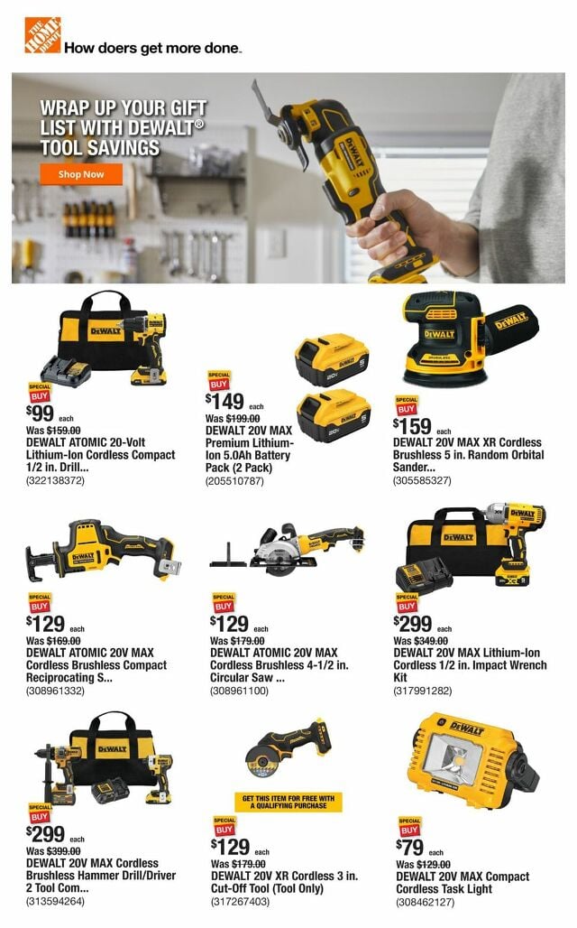 Catalogue Home Depot from 12/12/2024