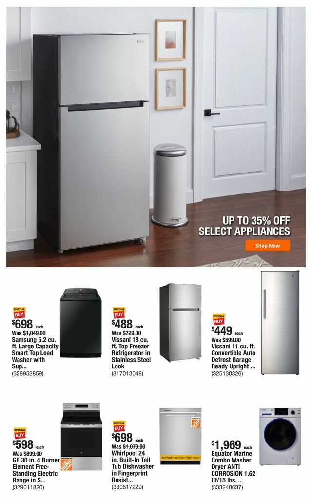 Catalogue Home Depot from 12/26/2024