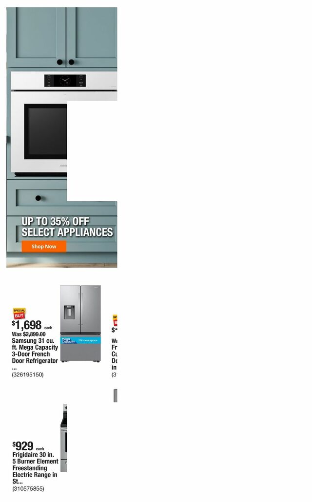 Catalogue Home Depot from 01/16/2025