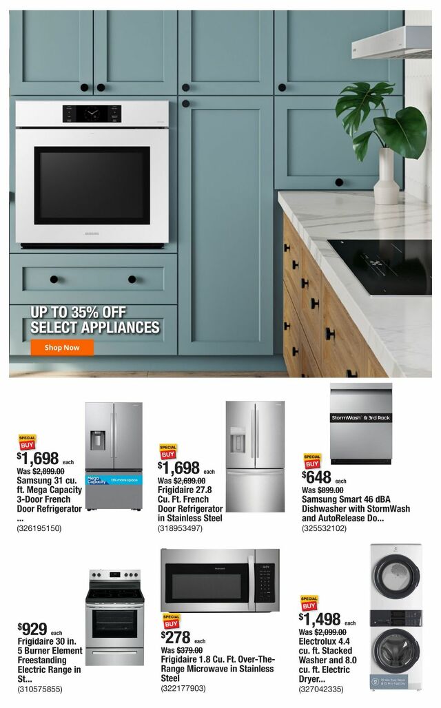 Catalogue Home Depot from 01/16/2025