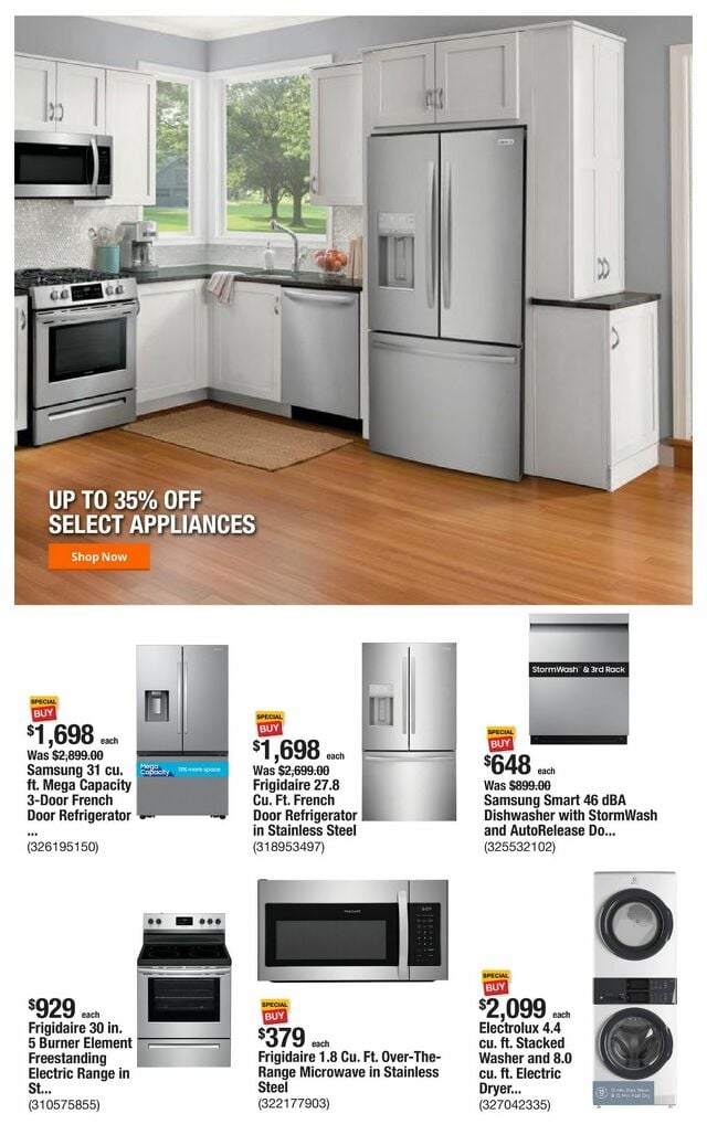 Catalogue Home Depot from 01/23/2025