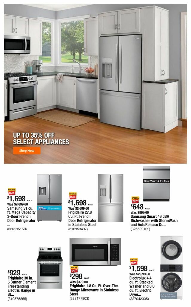Catalogue Home Depot from 01/23/2025
