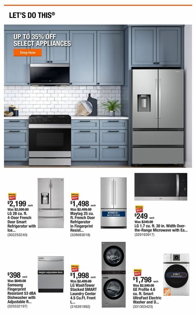 Catalogue Home Depot from 02/13/2025