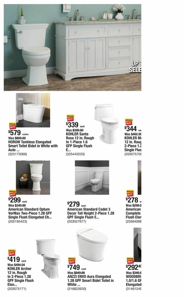 Catalogue Home Depot from 02/20/2025