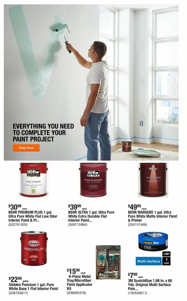 Catalogue Home Depot from 02/20/2025