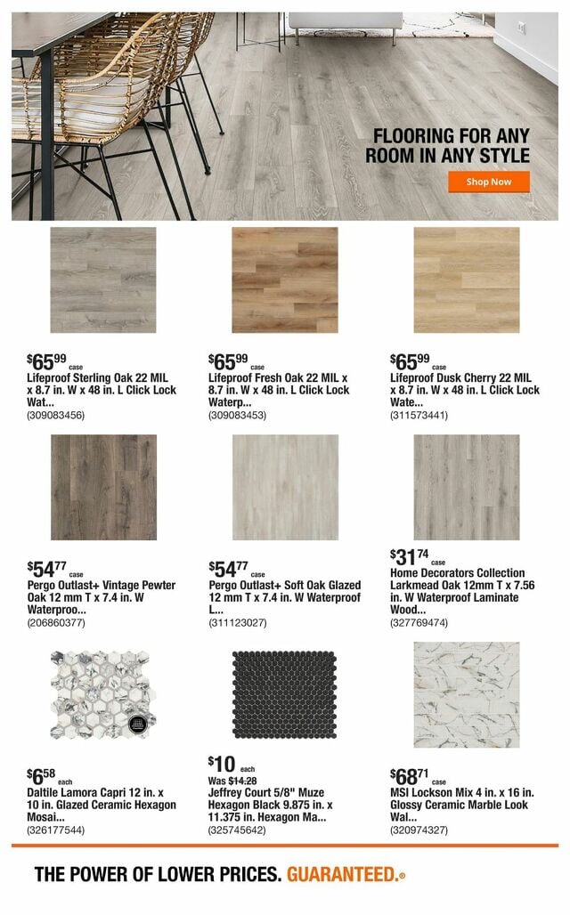 Catalogue Home Depot from 02/27/2025