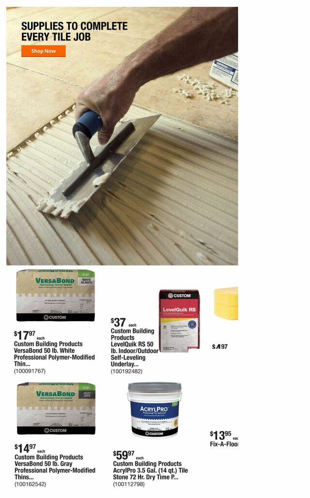 Catalogue Home Depot from 03/03/2025