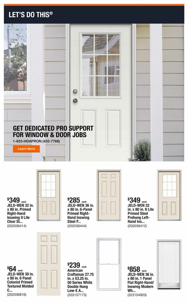 Catalogue Home Depot from 03/17/2025