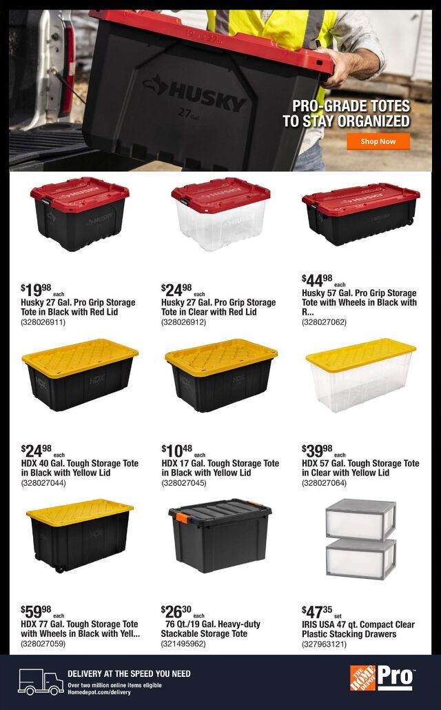 Catalogue Home Depot from 04/07/2025