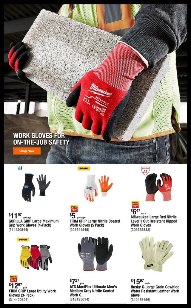 Catalogue Home Depot from 04/14/2025