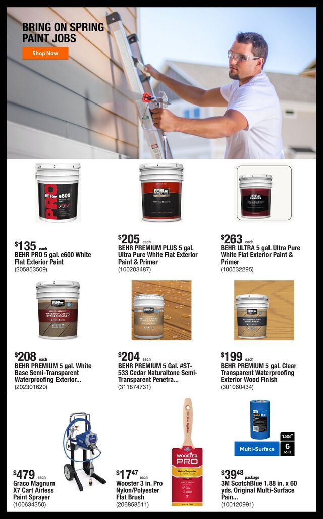 Catalogue Home Depot from 04/28/2025