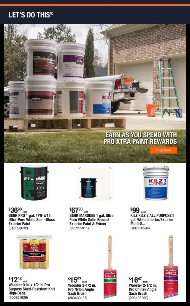 Catalogue Home Depot from 05/05/2025
