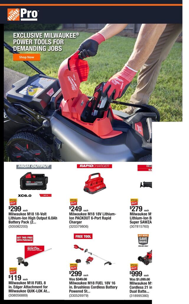 Catalogue Home Depot from 05/05/2025