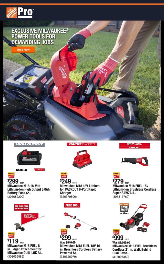 Catalogue Home Depot from 05/05/2025