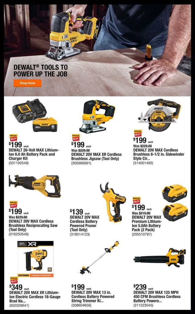 Catalogue Home Depot from 05/19/2025
