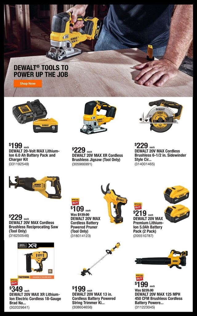 Catalogue Home Depot from 05/19/2025