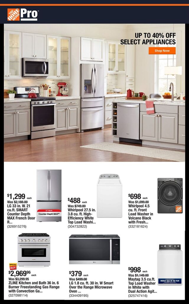 Catalogue Home Depot from 05/26/2025