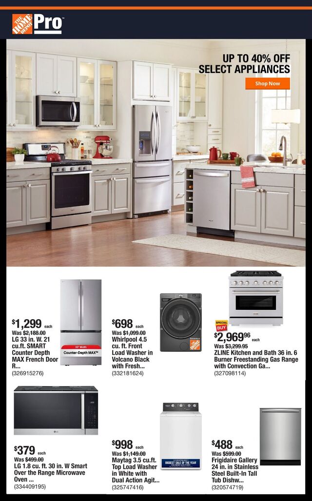 Catalogue Home Depot from 05/26/2025