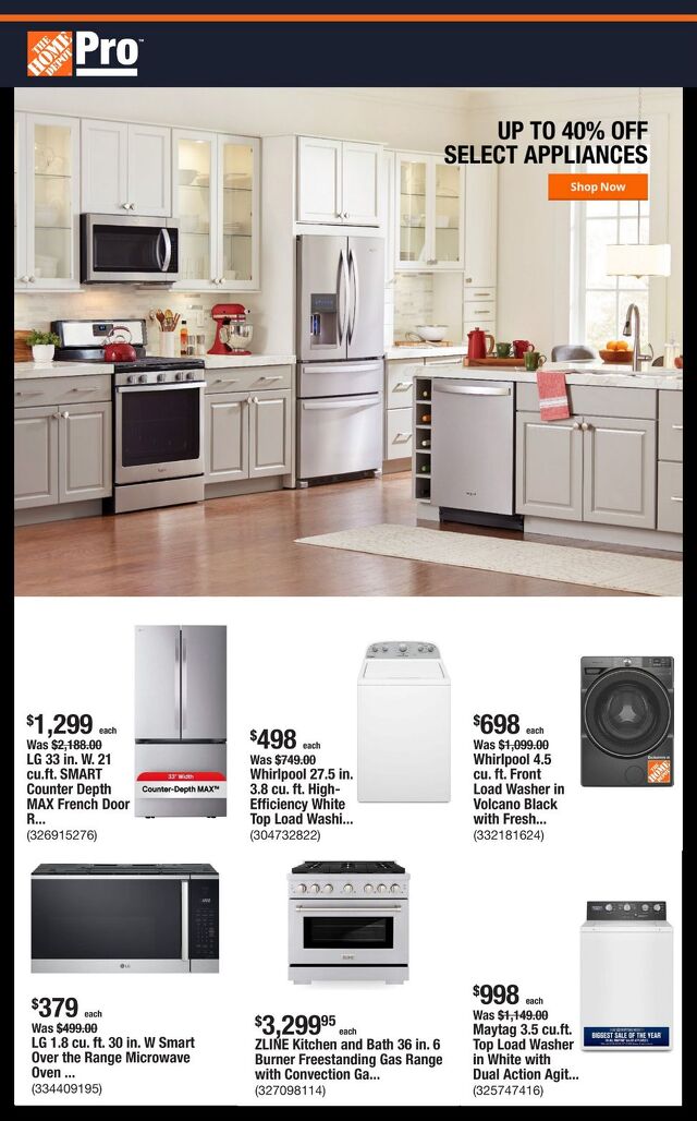 Catalogue Home Depot from 05/26/2025