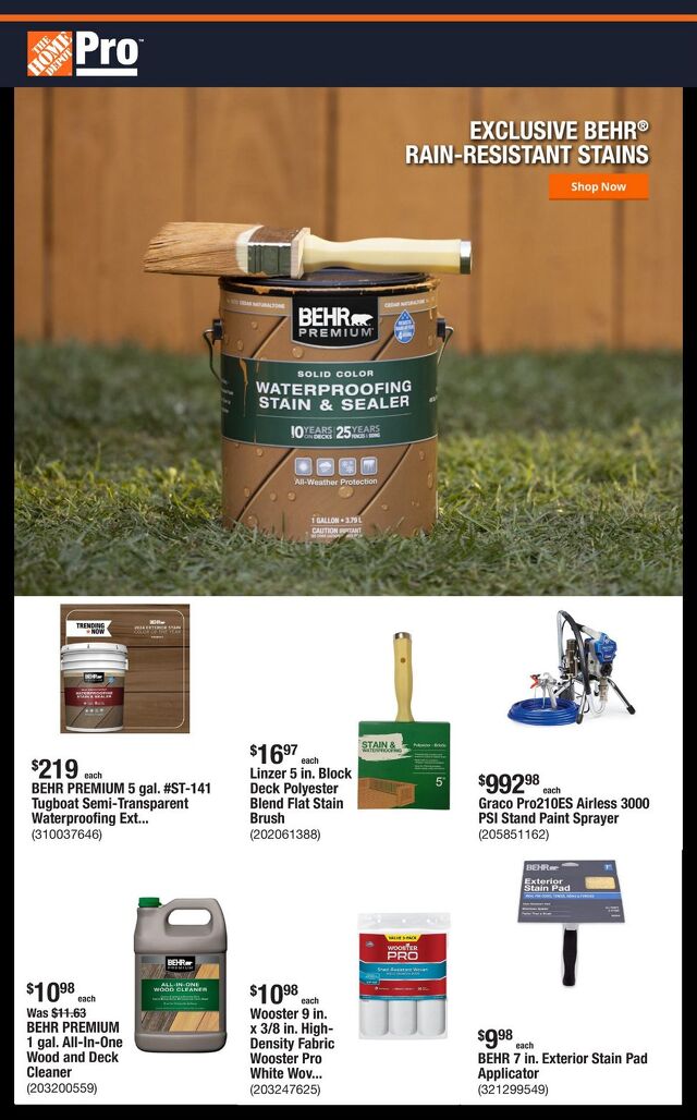 Catalogue Home Depot from 06/02/2025