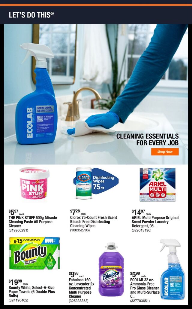 Catalogue Home Depot from 06/09/2025