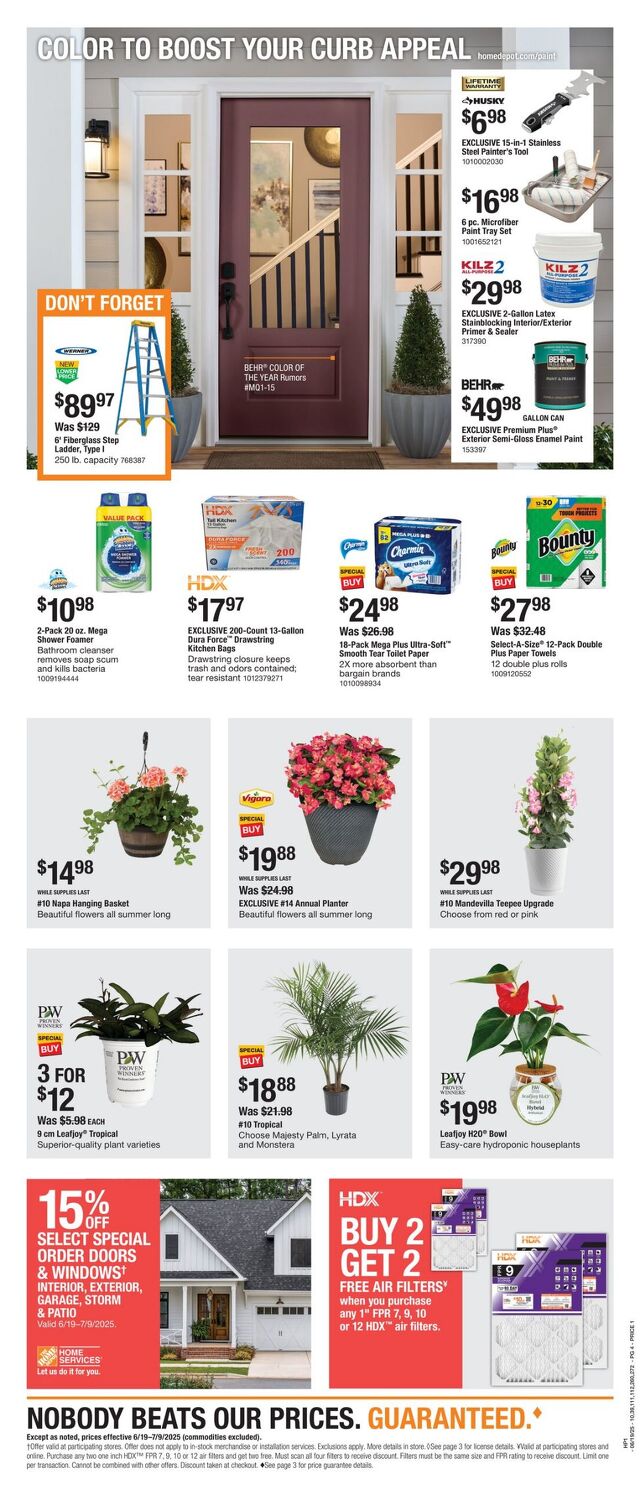 Catalogue Home Depot from 06/19/2025