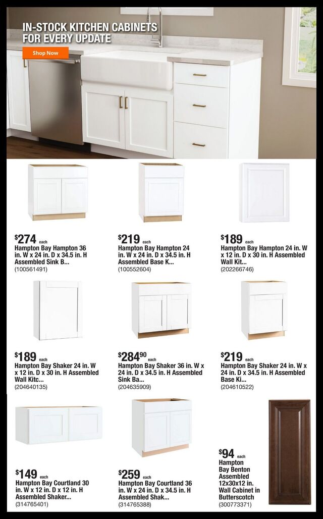 Catalogue Home Depot from 06/16/2025