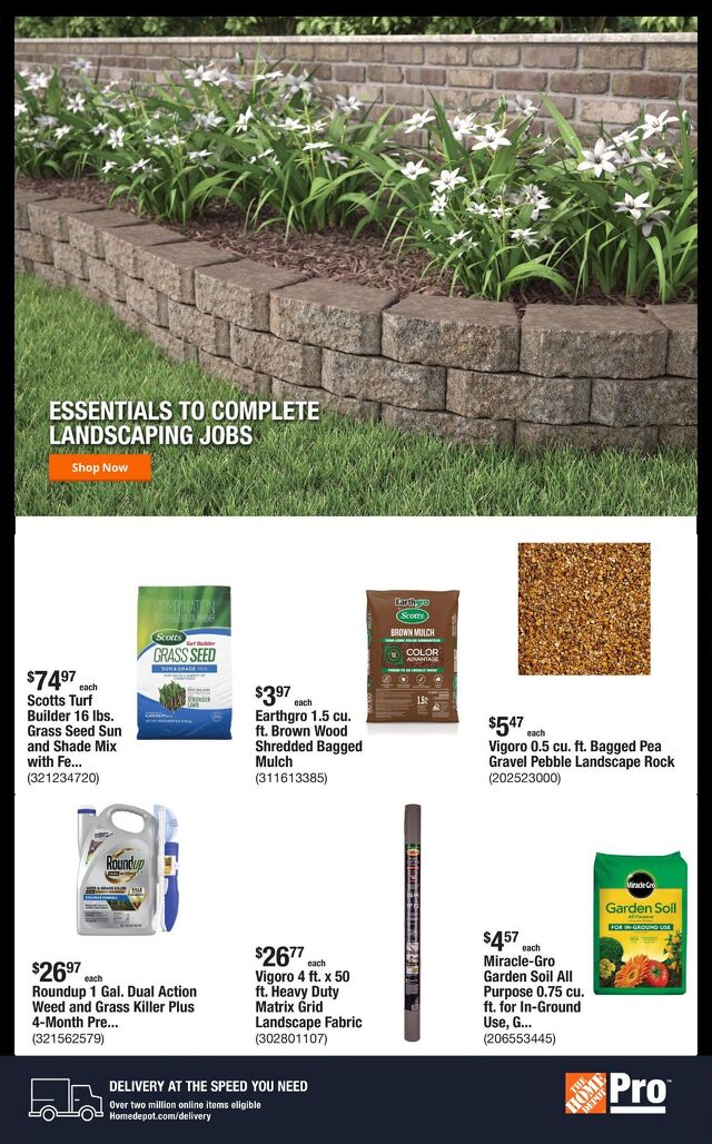 Catalogue Home Depot from 06/16/2025