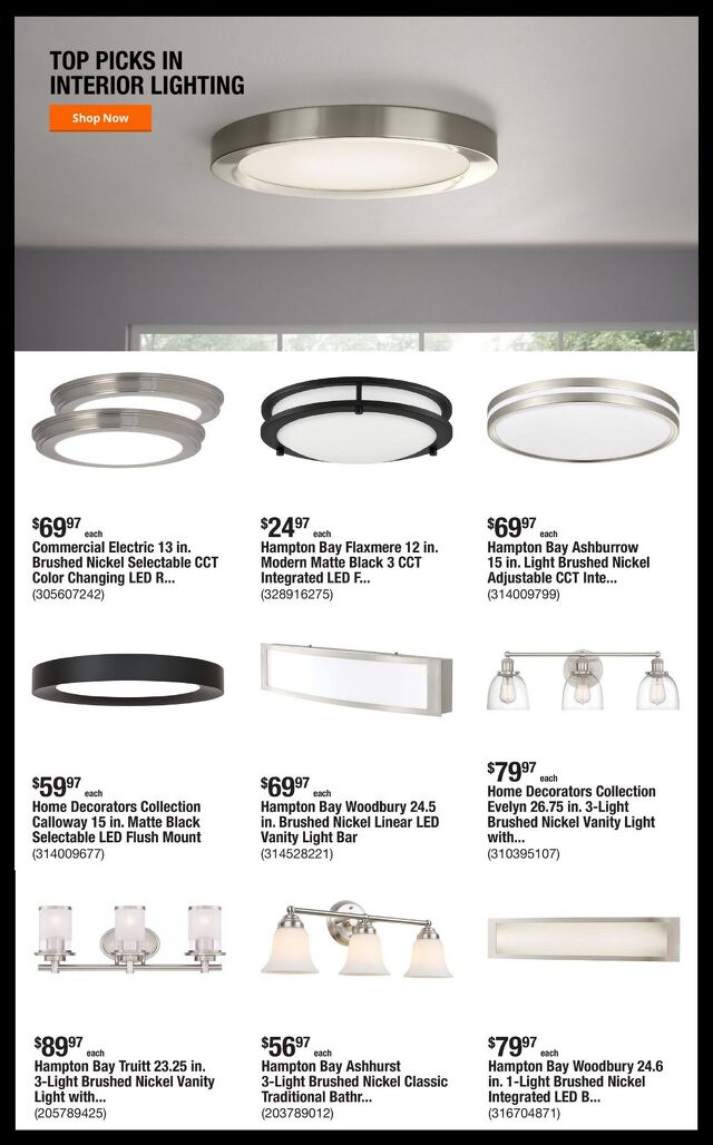 Catalogue Home Depot from 06/23/2025