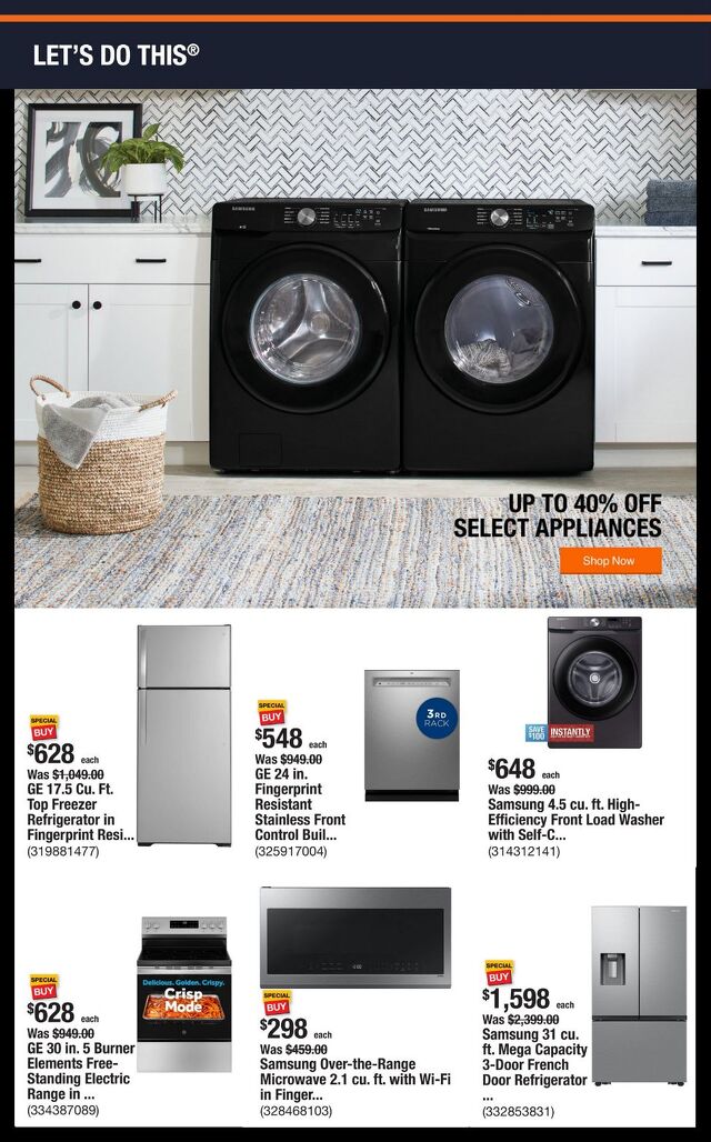 Catalogue Home Depot from 06/30/2025