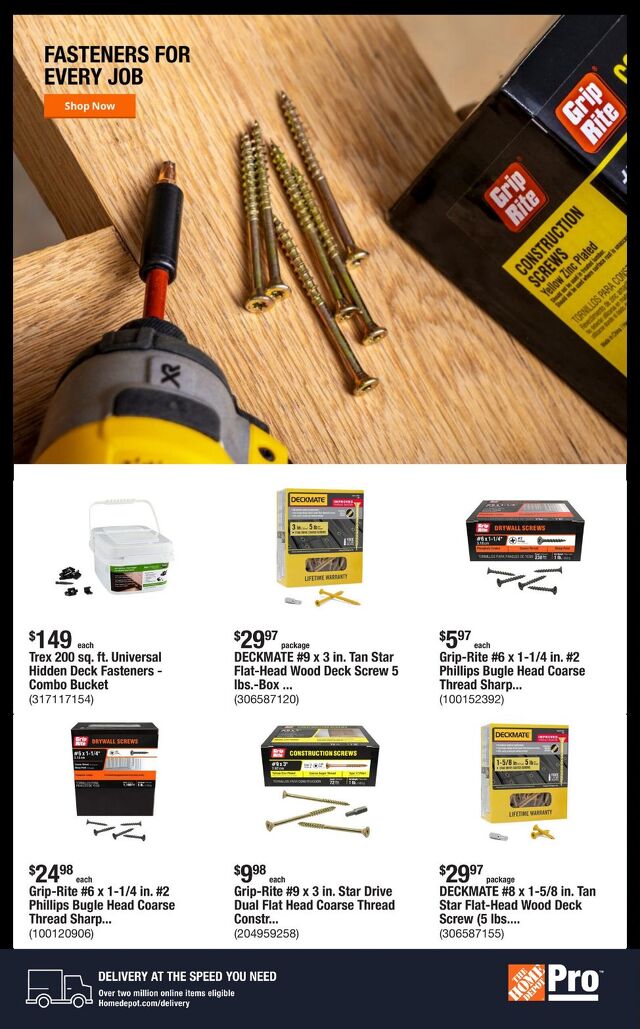 Catalogue Home Depot from 07/07/2025