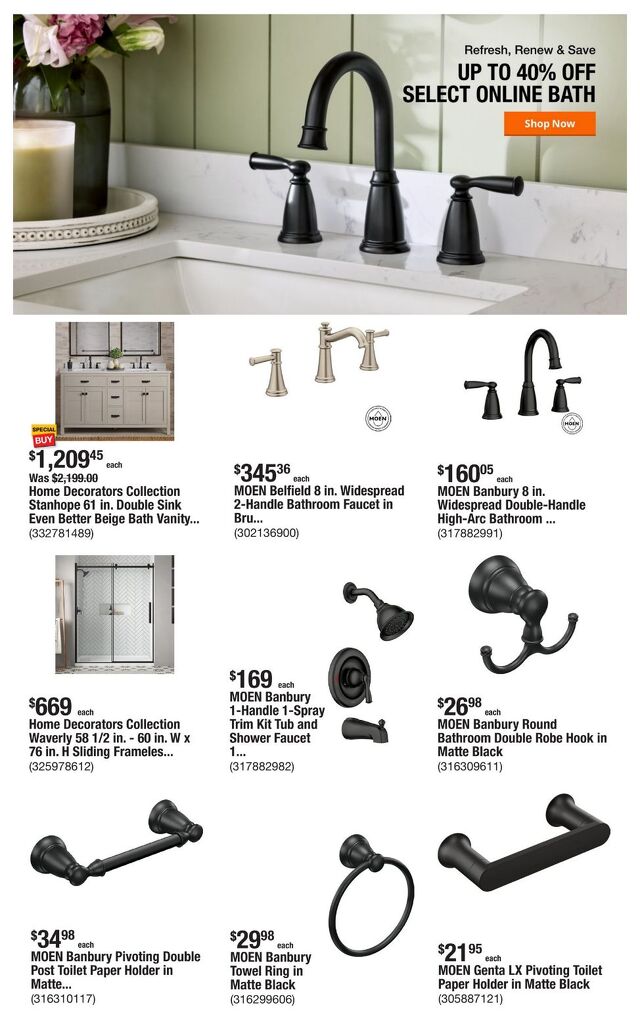 Catalogue Home Depot from 07/10/2025
