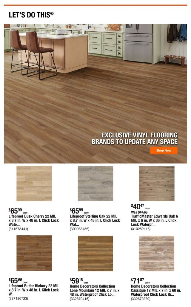 Catalogue Home Depot from 07/10/2025