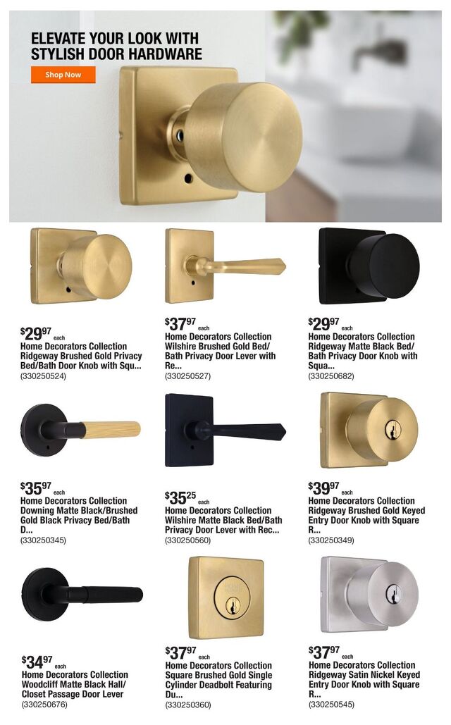Catalogue Home Depot from 07/10/2025