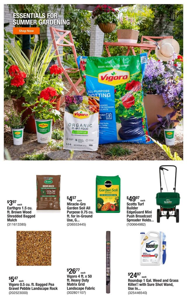 Catalogue Home Depot from 07/10/2025