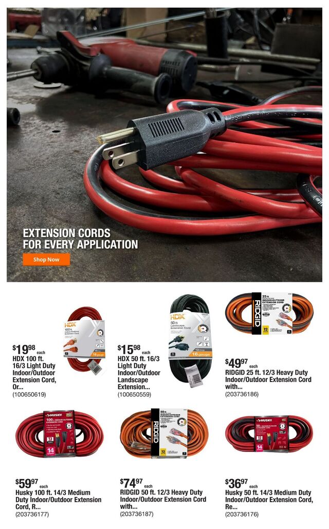 Catalogue Home Depot from 07/10/2025