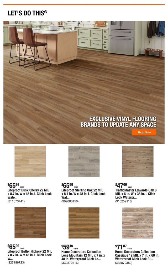 Catalogue Home Depot from 07/10/2025