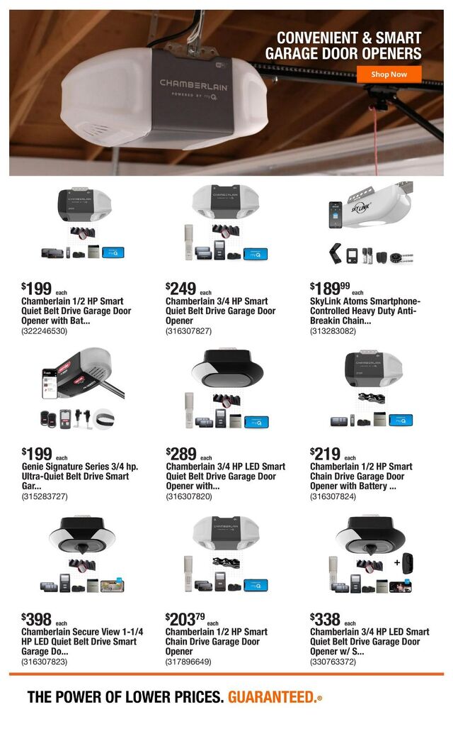 Catalogue Home Depot from 07/17/2025