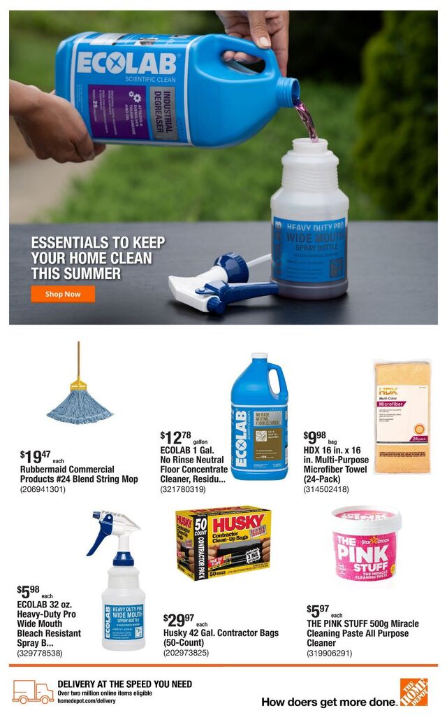Catalogue Home Depot from 07/24/2025