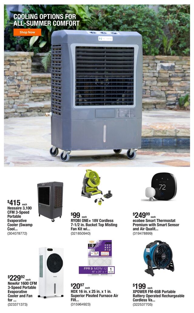 Catalogue Home Depot from 07/24/2025