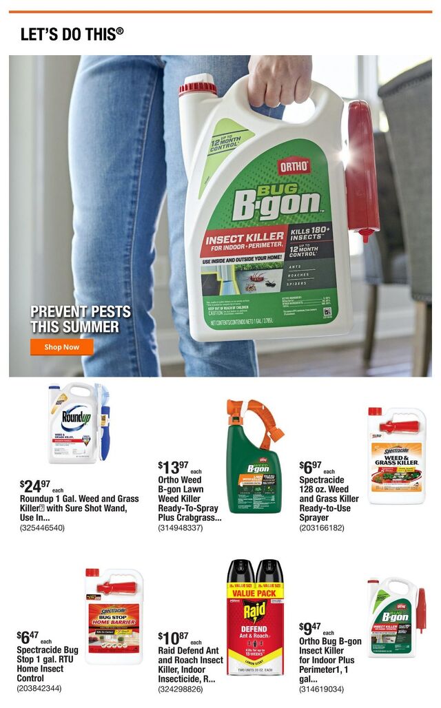 Catalogue Home Depot from 07/24/2025