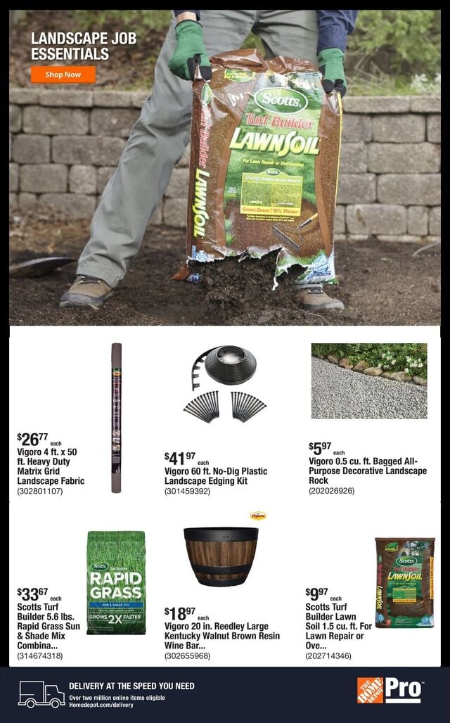 Catalogue Home Depot from 07/28/2025