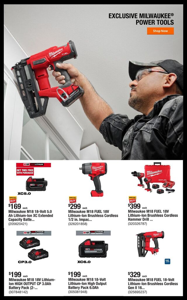 Catalogue Home Depot from 08/04/2025